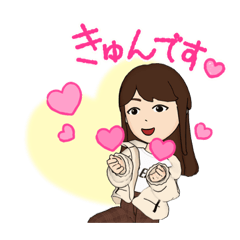 【女の子】日常スタンプ