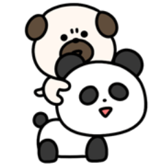 主張が激しい♡シュールなミニパグ