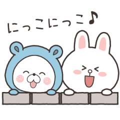 LINEフレンズコラボ　コニー＆くまぽこ