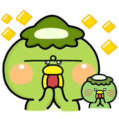 みんなやさしい♡かっぱさんの日常スタンプ