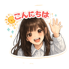 さらのゆるかわ日常スタンプ