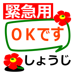 緊急【しょうじ】専用