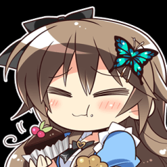 幸せな悪夢のオリジナルキャラスタンプ２