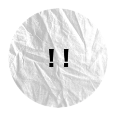 シンプル 一言スタンプ