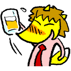 ヨシダ君／動物似顔絵シリーズ [deogon]