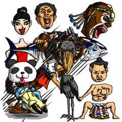 巨人9(３連続で送る大きなスタンプです)