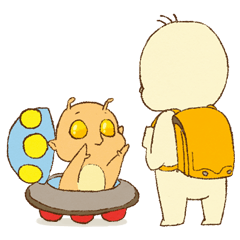 マリノコの三本毛と宇宙人