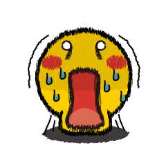 寝不足スマイル：文字なし