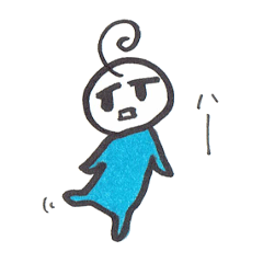 やる気のない坊や