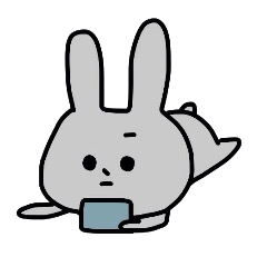 灰色うさぴょん