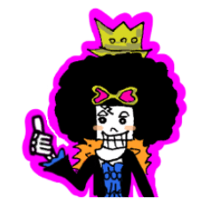 ONE PIECE ブルック 日常スタンプ