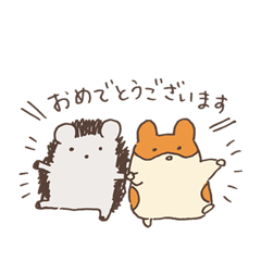 ちょっぴり使いやすいどうぶつさん(手描き)