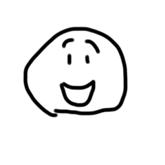 手を抜かれたスタンプ、かんじょうくん！