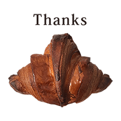 美味しいクロワッサン　と　英語　English