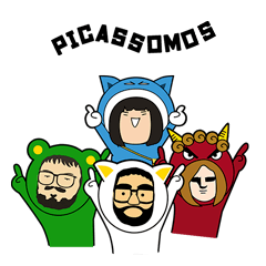 飛び出すピカソモス！