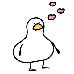 毎日使えるへんてこなアヒル