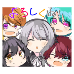 オリジナルキャラクターLINEスタンプ（１）