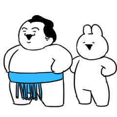 豊ノ島×すこぶる動くウサギ