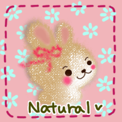 大人キュートなナチュラルスタンプ【挨拶】