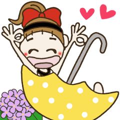 おちゃめの夏が来る～♡梅雨から夏のご挨拶