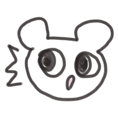 クマみたいな何か。-表情-