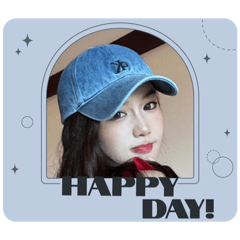 明里ちゃんのスタンプ