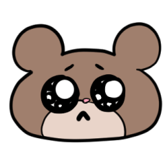 くまさんの表情