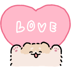 ハートがいっぱいポメトーン