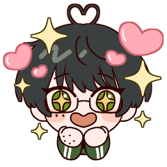 江と御手杵のスタンプ