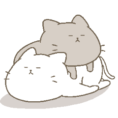 無言で伝えるにゃんこ達