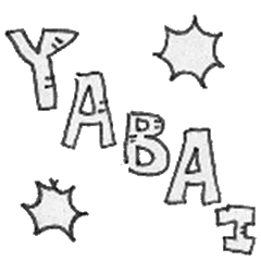 ペンでゆるいイラストを描いたよ