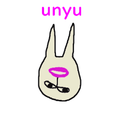 最愛の人は歯の形をしたウサギです