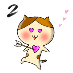 もふもふのミケねこ 2