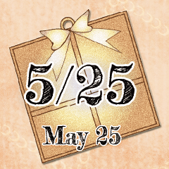 5月25日記念日BIGスタンプ