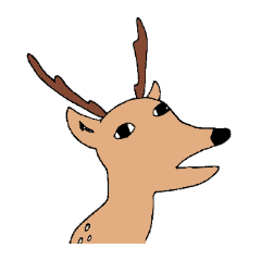 けだるげな鹿たち