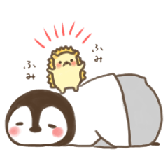 お仕事こぺんぎんと甘芋はりー～整体師編～