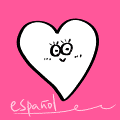 ゆるくてポップな動物など：スペイン語ver.