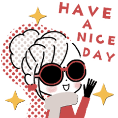 大人ガーリーおしゃかわスタンプ♡冬