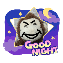 ドヤ顔おさるさん(スタンプ)