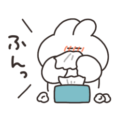 花粉症のうさちゃん　その２