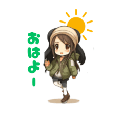 子供ギャルの日常スタンプ