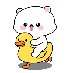 Baby White Bear 3 : Effect stickers