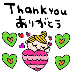 (nenerin日常会話スタンプ083英語気遣い)