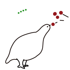 らいちょうさん カスタムスタンプ