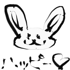 筆字アニマル　日本語版