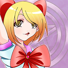 グロかわ賀正 Ver 五芒星