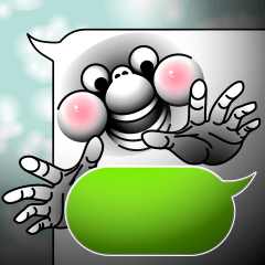 メッセージ破壊スタンプ