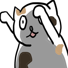 動く！迫真のネコ