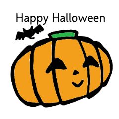 ハロウィンスタンプ!!Happy Halloween!!