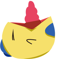 Some kind of creature is cute